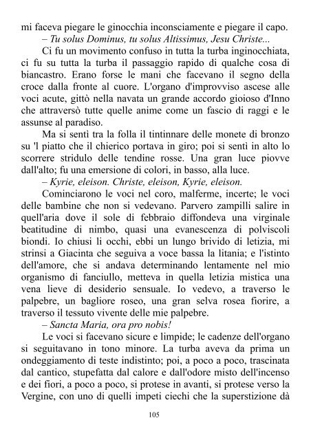 "Il libro delle vergini" di Gabriele D'Annunzio - Altervista