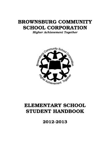 Student Handbook - Brownsburg Community Schools