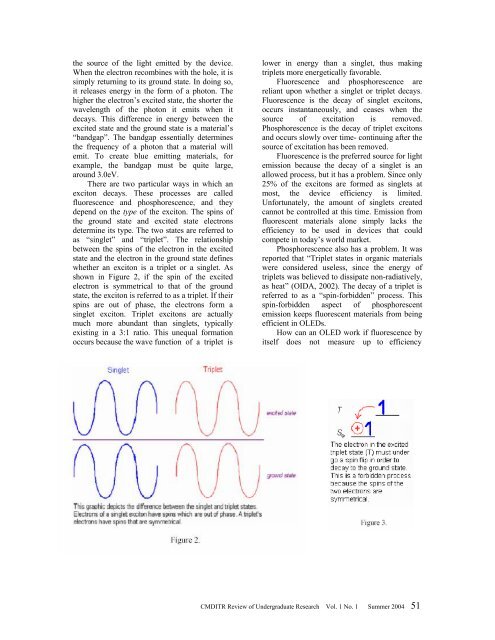 CMDITR Review of Undergraduate Research - Pluto - University of ...