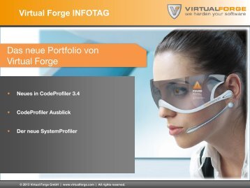 Das neue Portfolio von Virtual Forge