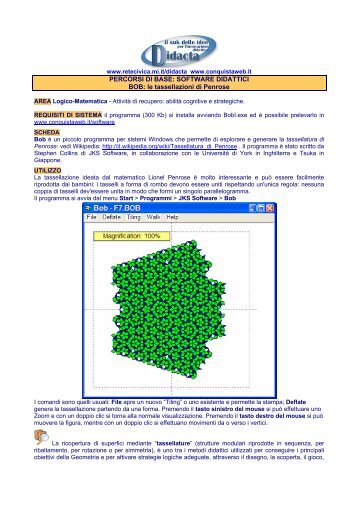 PERCORSI DI BASE: GIOCHI DIDATTICI - Rete Civica di Milano