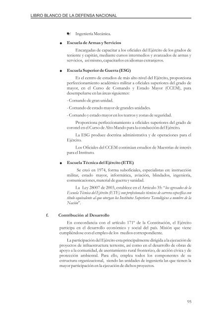 recursos econÃ³micos para la defensa nacional - Bvs.minsa.gob.pe