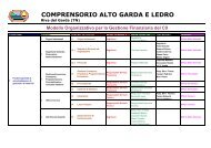 COMPRENSORIO ALTO GARDA E LEDRO - ComunitÃ  Alto Garda e ...