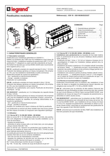 Parafoudres modulaires - D-HOME-OTIK