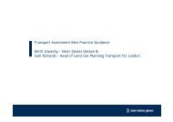 Transport Assessment Best Practice Guidance Keith Sowerby - TRICS