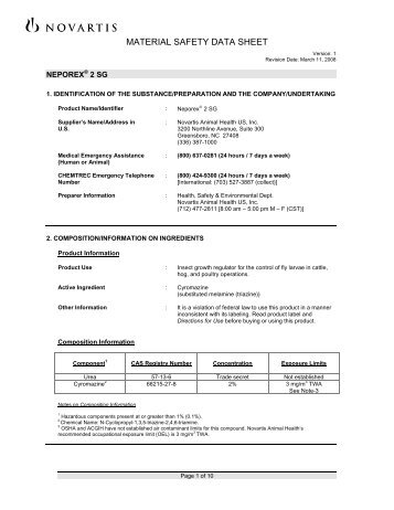 MSDS - Rentokil