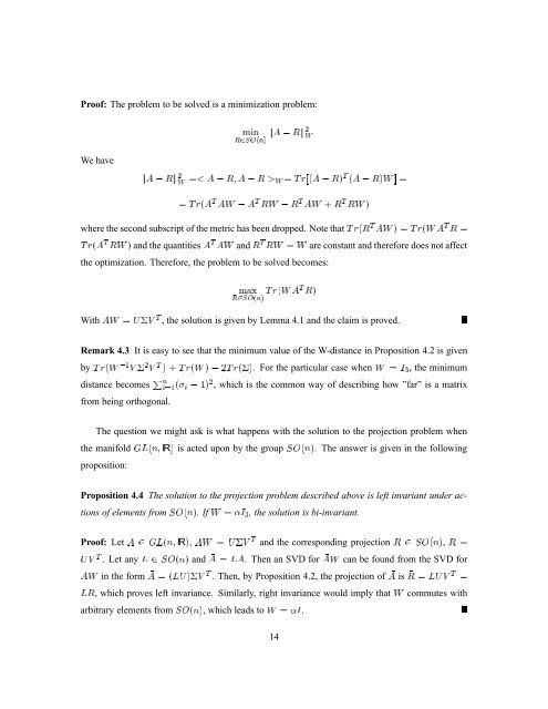 New metrics for rigid body motion interpolation - helix