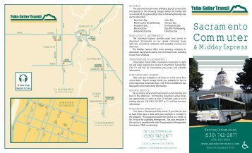 service brochure - Yuba Sutter Transit