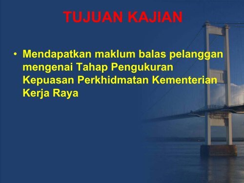 analisis: maklumat responden - Kementerian Kerja Raya Malaysia