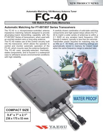 FC-40 NEWS - Funktechnik Dathe