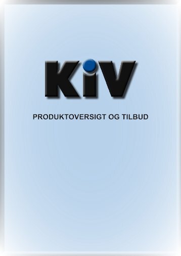 KIV Tools - Produktoversigt 1-28
