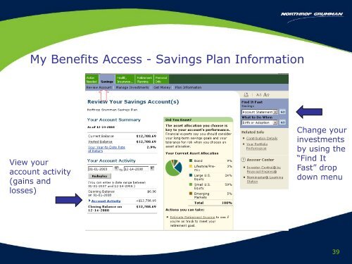 The Northrop Grumman Severance Plan - Benefits Online