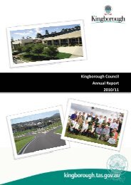 Annual Report 2010-2011 - Kingborough Council