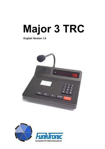Major 3 TRC - Funktronic
