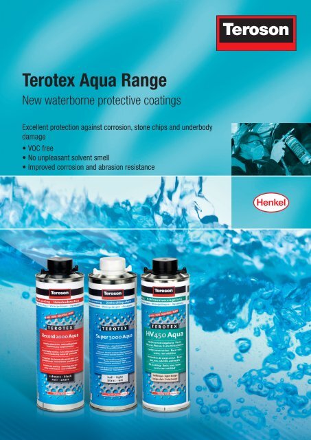 Terotex Aqua Range