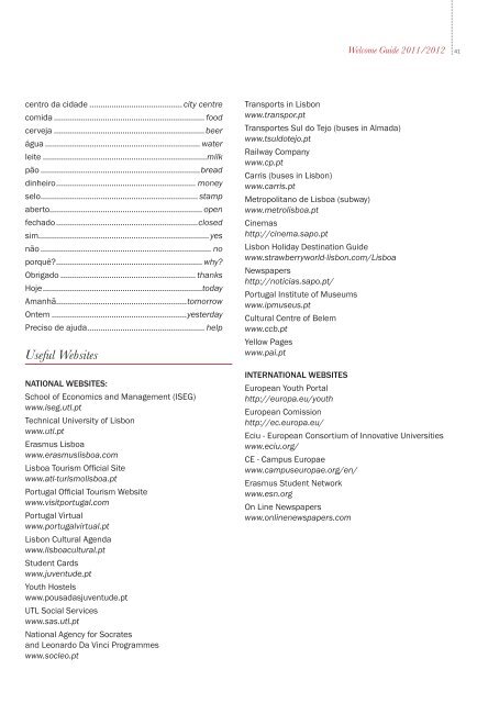 Guide - Instituto Superior de Economia e Gestão