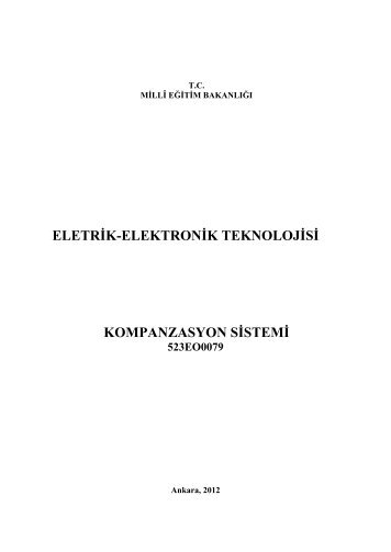 eletrik-elektronik teknolojisi kompanzasyon sistemi - Erciyes ...