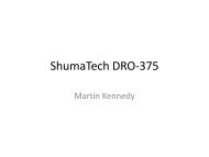 ShumaTech DRO-375 - Home Metal Shop Club