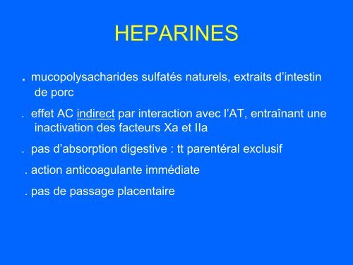 Quelle anticoagulation en cas d insuffisance renal