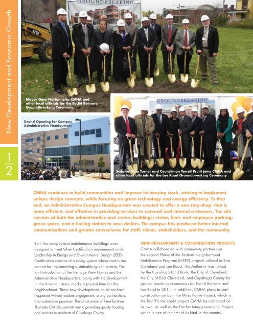 CMHA 2012 Annual Report - Cuyahoga Metropolitan Housing ...