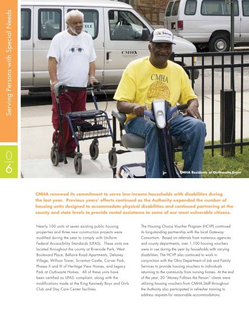 CMHA 2012 Annual Report - Cuyahoga Metropolitan Housing ...