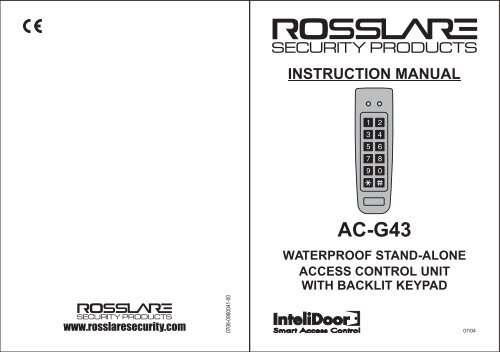 AC-G43 - GTO Security Technologies