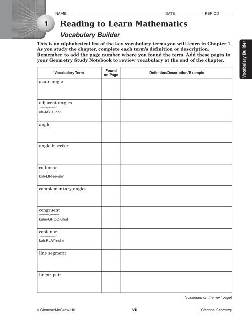 Mr. Lin Geometry Quadrilaterals Worksheet Answer Key ...