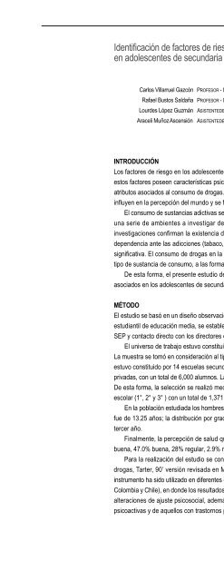 Observatorio Mexicano en Tabaco, Alcohol y Otras Drogas 2002 ...