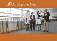 All Together Now - Norris Cotton Cancer Center - Dartmouth College