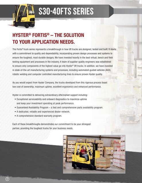 Product Brochure - Hyster Company