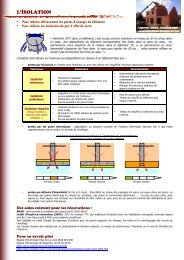 L'ÃSOLATION - Espace Info Energie Pays de la Loire