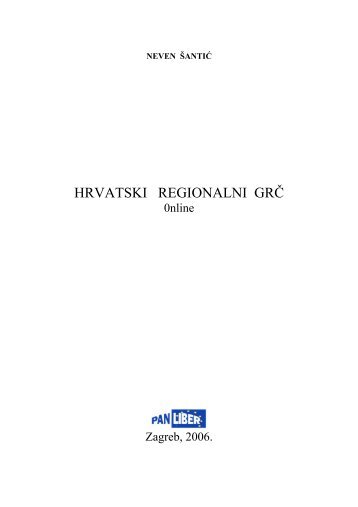 HRVATSKI REGIONALNI GRÄ - Centar za politoloÅ¡ka istraÅ¾ivanja