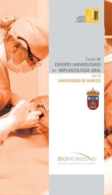 Curso de EXPERTO UNIVERSITARIO en ... - BioHorizons