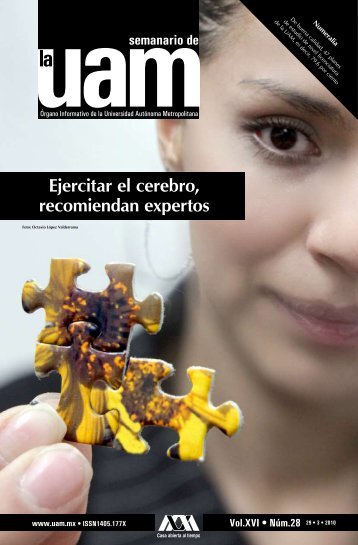 Ejercitar el cerebro, recomiendan expertos - UAM. ComunicaciÃ³n ...