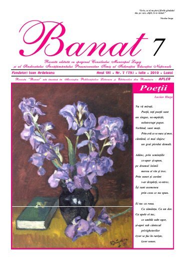 Revista BANAT Lugoj - iulie 2010 - format PDF - CETATEA LUI ...