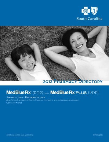 2013 Pharmacy Directory - Blue Cross and Blue Shield of South ...