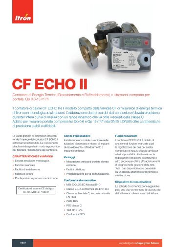 CF ECHO II - Itron