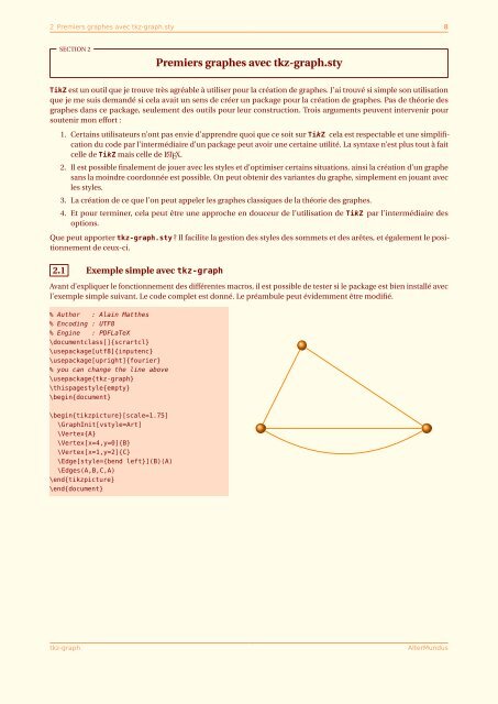 tkz-grap h ctan v1.00 c AlterMundus