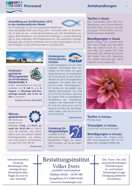 pdf-Download - Ev.-Lutherische Kirchengemeinde Wedel