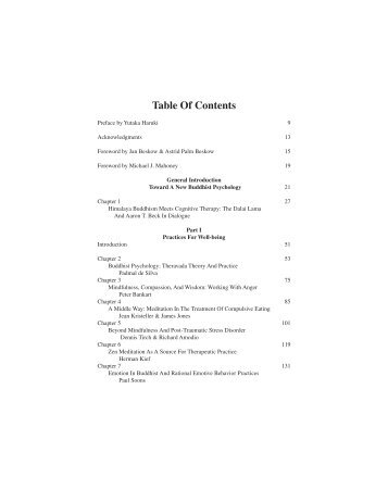 Table Of Contents - The Taos Institute