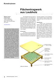 18b Flächentragwerk aus Laubholz - Josef Kolb AG
