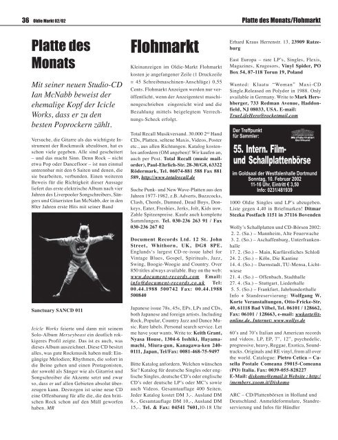 Magazin Ausgabe 02-2002 - Funwithmusic