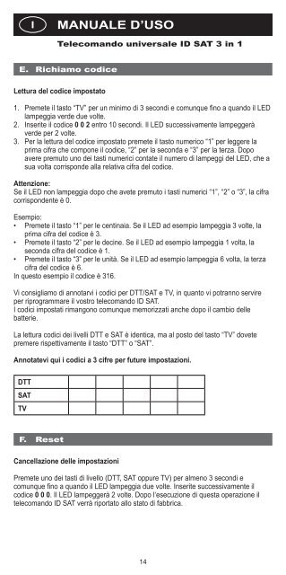 BA Mediasat ID Sat URC 3000 v3, 105x210 mm CS4.indd - Ruwido