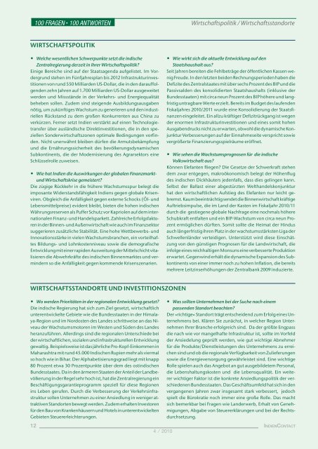 Leben und Arbeiten in Indien (PDF) - German Centre Delhi.Gurgaon