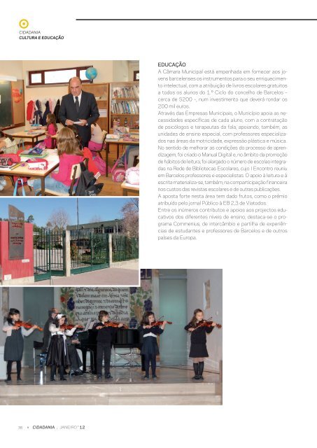 Revista cidadania_N1.indd - Município de Barcelos