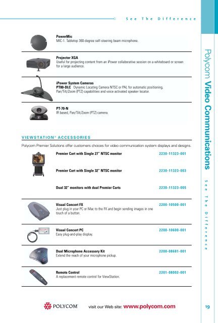 The Polycom Officeâ¢ Catalog