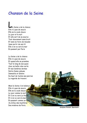 Chanson de la Seine