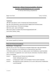 Protokoll des 5. Offenen Fachausschusstreffens / Workshop ... - DVVS