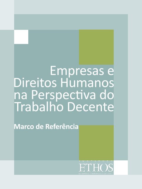 Empresas e Direitos Humanos na Perspectiva do ... - Instituto Ethos