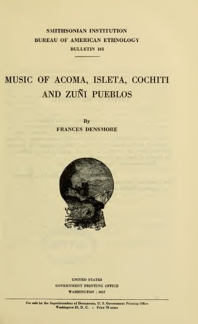 Music of Acoma, Isleta, Cochiti, and ZuÃ±i Pueblos - Flutopedia.com